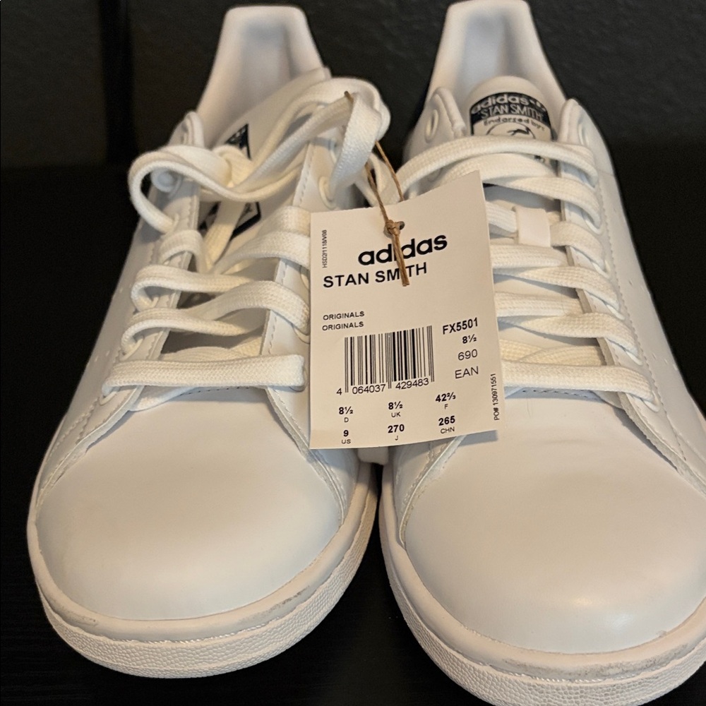Adidas Stan Smith White Athletic Shoes